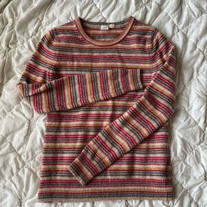 GAP Multicolored Striped Sweater